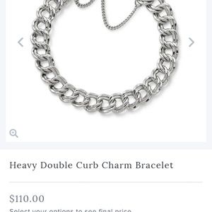 James Avery Jewelry - MAKE BEST OFFER* heavy double curb charm bracelet James Avery Jewelry - MAKE BEST OFFER* heavy double curb charm bracelet